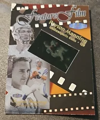 1998 Flair Showcase Feature Film #9 Peyton Manning RC Rookie Colts FREE SHIPPING • $9.99