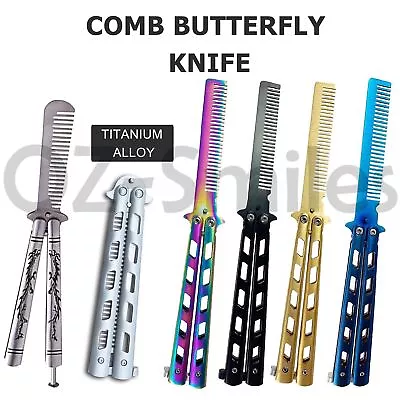 CSGO Butterfly Comb Knife Metal Folding Practice Training Tool • $7.99