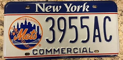 Rare Ny Mets License Plate Real New York • $41