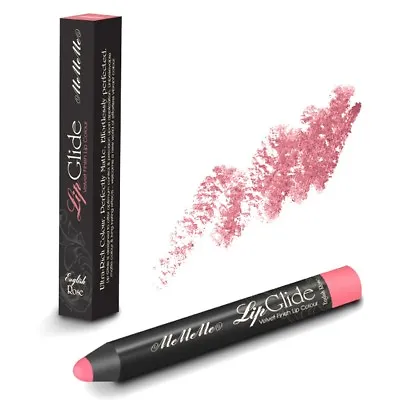 MeMeMe ENGLISH ROSE LIP GLIDE 2 PACK Matte Velvet Chunky Pencil Crayon Lipstick • £3.84