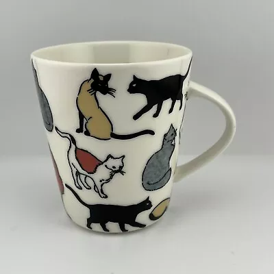 M&S Marks And Spencer Porcelain Mug Cup Tea Coffee Cats Breeds Used VGC • £9.99