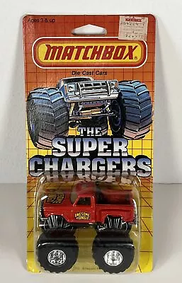 Vintage Matchbox Super Chargers Awesome Kong II Monster Truck On Sealed Card SC6 • $50