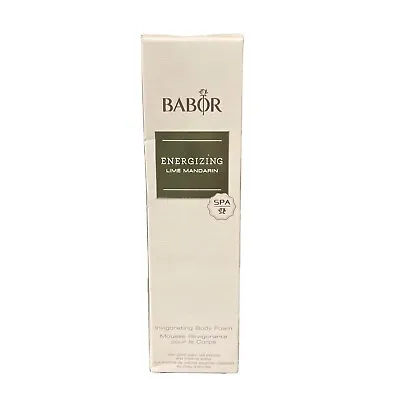 BABOR Spa Relaxing Body Foam 6-3/4 Fl Oz / 200 Ml ~ BRAND NEW SEALED IN BOX • $59.99