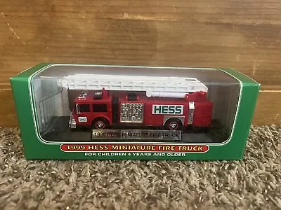 1999 Hess Miniature Fire Truck New In Box • $4.80