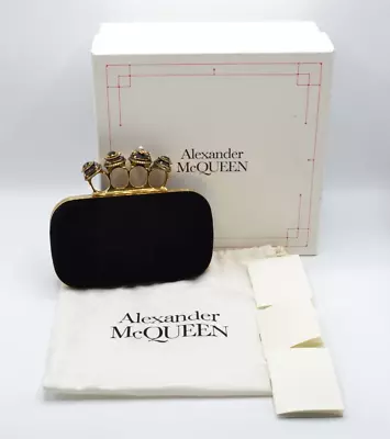 Alexander McQueen Knuckle Clutch Purse *New W/ Original Box* FREE SHIPPING • $899.99