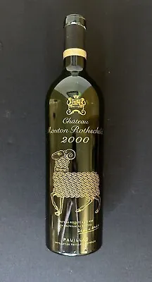 2000 Chateau Mouton Rothschild Empty 750ML Bottle. No Cork • $135