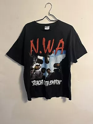 Vintage NWA Straight Outta Compton Original Print Rap Tee • $55