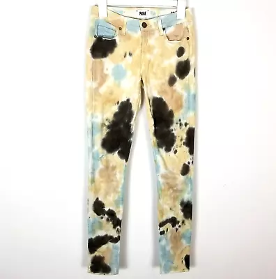 Paige Women Vertigo Ultra Skinny Jeans Tie Dye 27 • $15.29