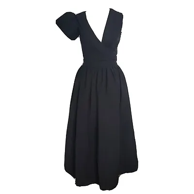 Preen By Thornton Bregazzi Liliana T.E.D. Black Dress Size M • $850