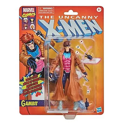 Marvel Legends 6  Retro Collection Gambit Figure Exclusive • $34.18
