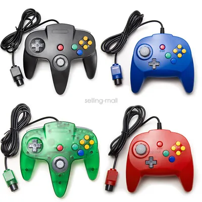 Wired Classic Retro N64 Gamepad Remote Joystick For N64 Console Video Game • $9.91