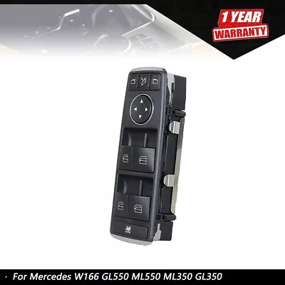 Power Window Control Switch For Mercedes W166 GL550 ML550 ML350 GL350 1669054400 • $23.86