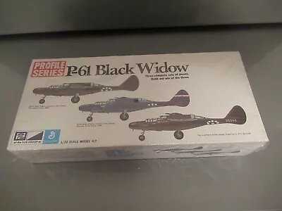1970's Mpc Profile Series P-61 Black Widow Model Kit. • $4.95