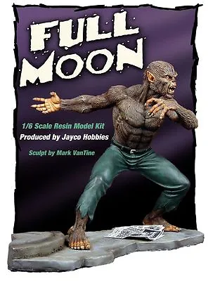 Werewolf By Night Resin Model Kit 1/6 Scale Full Moon  JACK RUSSELL  • $134.99