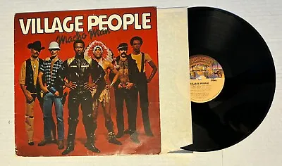 Village People Macho Man LP Vinyl Album Stereo NBLP 7096 USA 1978  • $8