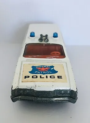 1970s Matchbox SpeedKings K-23 Mercury Commuter Highway Patrol Police Model Car • £7.99