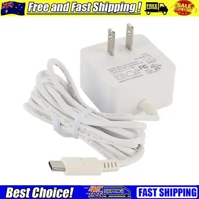 USB-C Power Supply 5.1V 3A White Power Charger For Raspberry Pi 4 (US) • $25.95