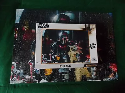Star Wars The Mandalorian 1000 Piece Puzzle The Disney Store (Complete) • £9