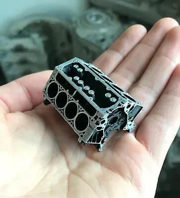 $19.99 • Buy Miniature LS Block V8 - Model Chevrolet Engine - Replica GM Engine - LS3 LS2 LS1