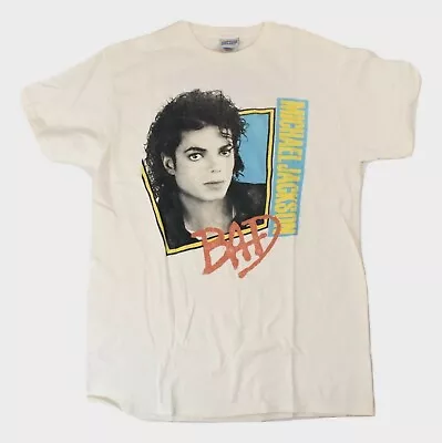 Junk Food Mens Michael Jackson BAD King Of Pop Shirt New XS/S M/L • $9.99