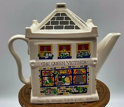 Vintage THE QUEEN VICTORIA English Life Teapots WADE ENGLAND Porcelain Teapot  • £46