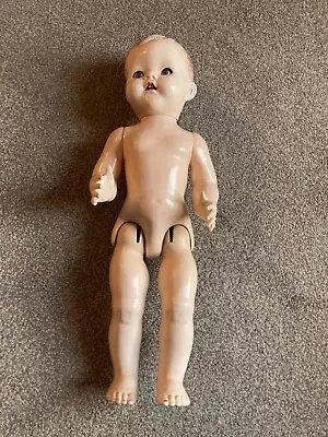 Large Unbranded Walking Doll Hard Plastic 21” High • £9.99