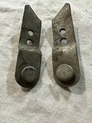 NOS Pair Mopar 1939 1940 Hood Lock Catch Dodge Plymouth 39 40 Chrysler Latch L R • $75