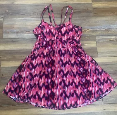 Express Spaghetti Strap Short Sundress Dress Pockets Women’s Size Large • $17.99