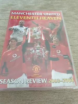 Manchester United Eleventh Heaven Season Review 2003 - 2004 Dvd Sealed Man Utd • £24.99