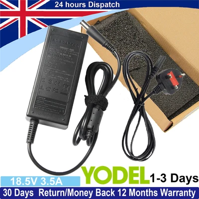 £10.99 • Buy For HP Presario 18.5V 3.5A CQ61-310SA N193 CQ50 CQ60 CQ70 Laptop Charger