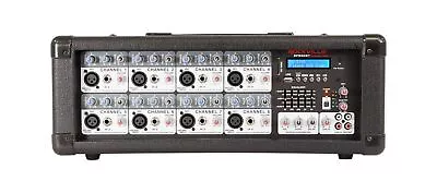 Rockville RPM80BT 2400w Powered 8 Channel Mixer/Amplifier W/Bluetooth/EQ/Effe... • $190.75