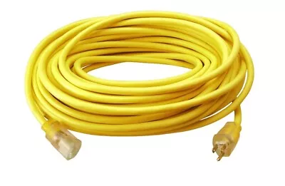 Southwire 2588SW0002 Outdoor Cord-12/3 SJTW Heavy Duty 3 Prong Extension Cord-fo • $32