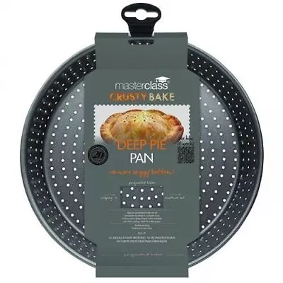 £7.29 • Buy Kitchen Craft Master Class Crusty Bake Baking Non-Stick Deep Pie Pan Tart Tin