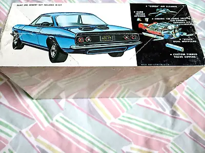 Vintage **factory-sealed Amt  1969 Chevy Corvair Monza Custom  T159 Kit **nib! • $85