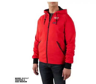 Milwaukee Heated Jacket Hoodie Men's 2X-Large 12-Volt Lithium-Ion Cordless Red • $97.95