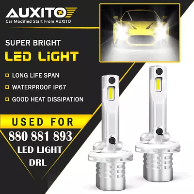 Pair 880 881 899 LED Fog Driving Light Bulb Conversion Kit Super White Lamp EOA • $24.99