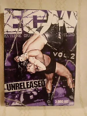 WWE: ECW Unreleased Vol. 2 (DVD 2013 3-Disc Set) • $9