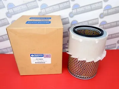 Genuine OEM DAEWOO DOOSAN - A218869 - Forklift AIR FILTER - (NEW In BOX) • $14.50