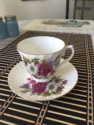 Vintage Duchess Bone China Tea Cup And Saucer  Made In England  • $16
