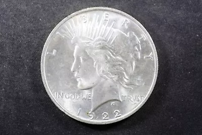 1922-P UNC Peace DOLLAR 90% $1 COIN US!!! PERFECT COIN!!! VERY NICE PIECE!!! • $0.99