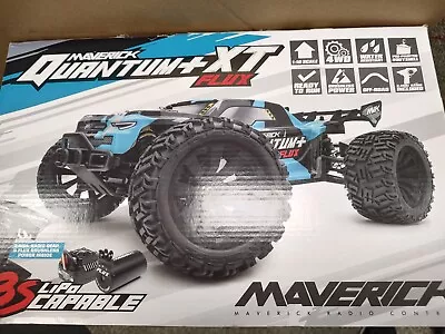 Quantum+ XT Flux 3S 1/10 4WD Stadium Truck RTR - Blue. Open Box Sold As-Is • $250