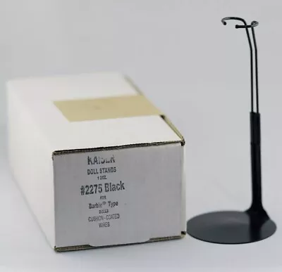 Kaiser 2275 11-12  Doll Action Figure Display Stand Black Box Of 12 • $34.99