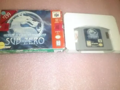 Mortal Kombat Mythologies: Sub-Zero (Nintendo 64 N64) With Box  • $320.88