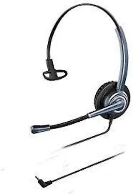 One Ear Telephone Headset 2.5mm Jack Office Headset Call Centre Hospital • £8.99