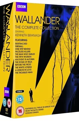 Wallander The Complete Series Collection DVD Boxset • £20