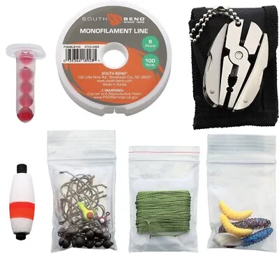 Stanford Outdoor Supply Fishing Mini B.O.S.S. Bug Out Survival Supplement Kit • $16.79