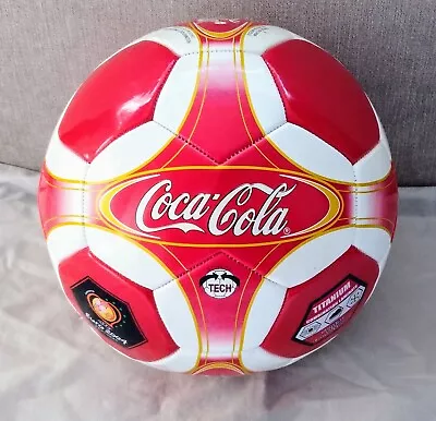 Coca Cola UEFA Euro 2004 Portugal Football . Limited Edition.Red & White. Unused • £19.99