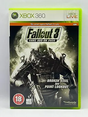 Fallout 3 Broken Steel Point Lookout (xbox 360 X1 Series X) Perfect Condition • £7.95