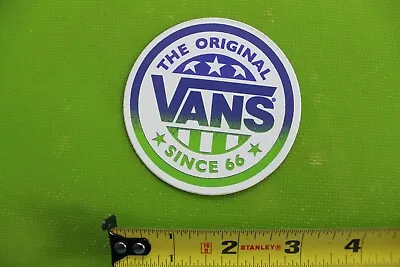 VANS Skate Shoes Since 1966 Neon Fade USA Flag OG Dogtown Skateboarding STICKER • $14