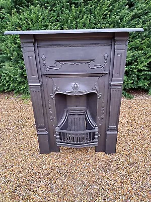 Original Victorian/edwardian  Cast Iron Art Nouveau Fireplace . • £360